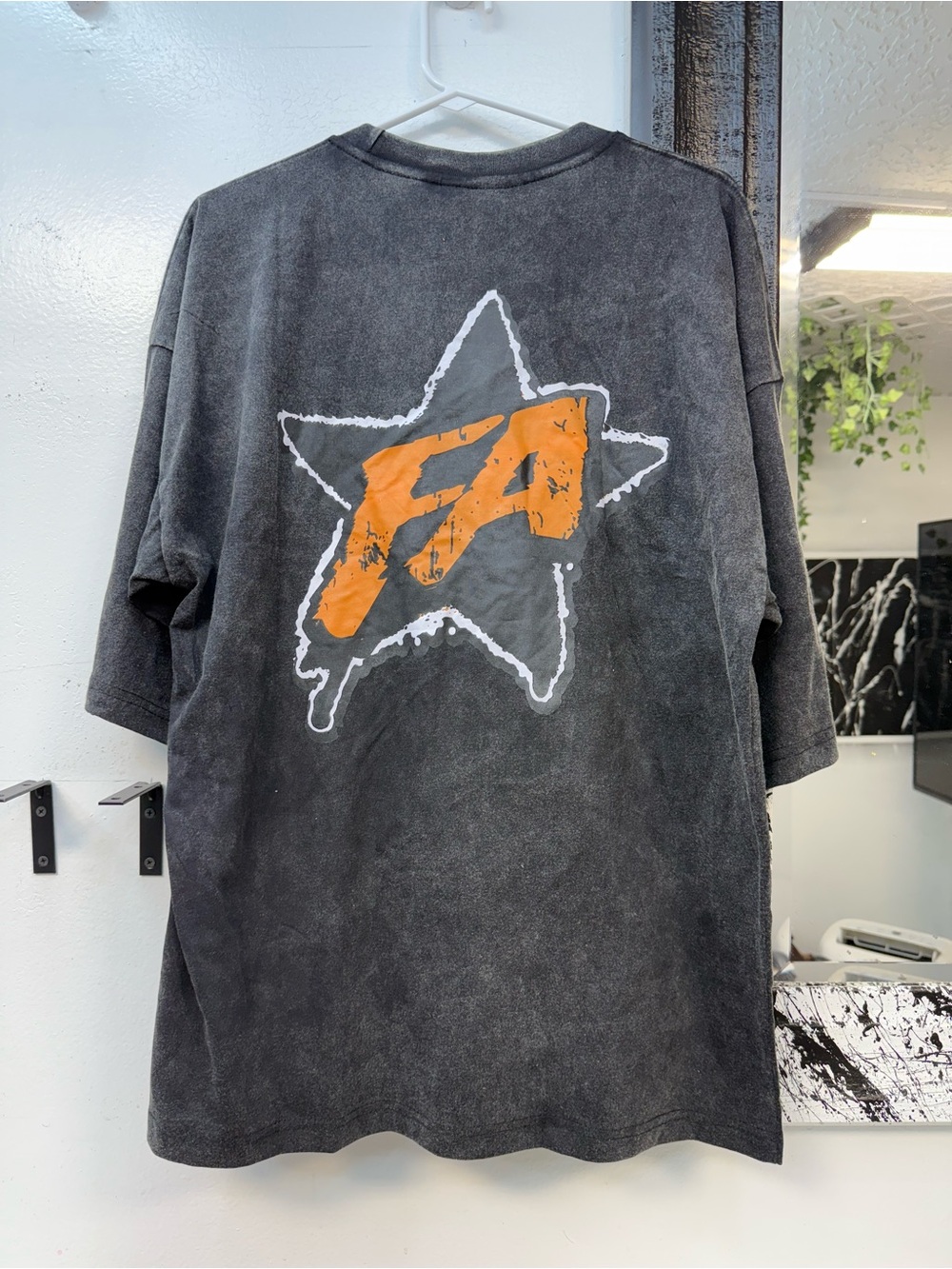 Black & Orange Graphic Men’s Band-Style T-Shirt - Picture 6 of 7